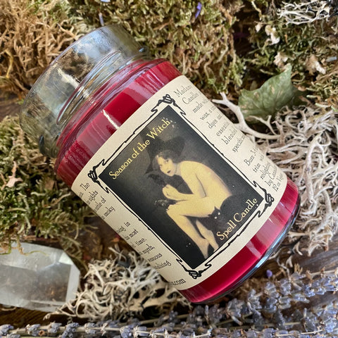 Season of the Witch Spell Candle by Madame Phoenix