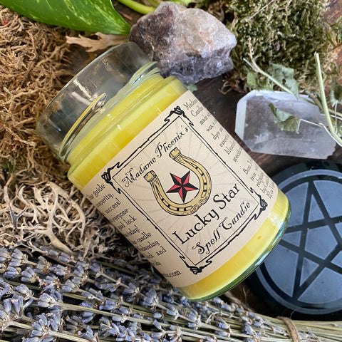 Lucky Star Spell Candle by Madame Phoenix