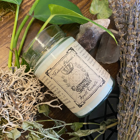 Crown of Success Spell Candle by Madame Phoenix