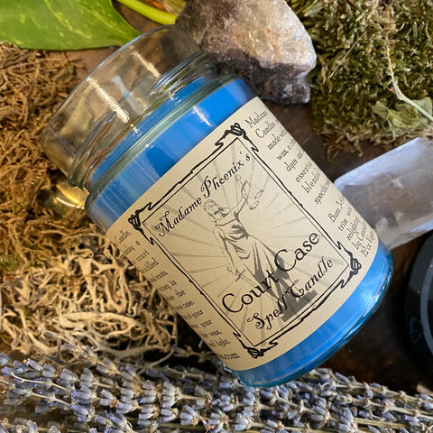 Court Case Spell Candle by Madame Phoenix