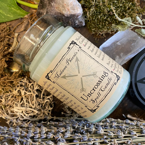 Uncrossing Spell Candle by Madame Phoenix