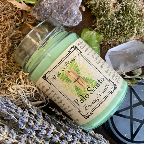 Palo Santo Aromatherapy Candle by Madame Phoenix