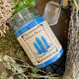 Lapis Lazuli Crystal Candle by Madame Phoenix