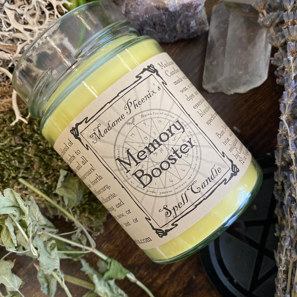 Memory Booster Student and Learning Candle by Madame Phoenix
