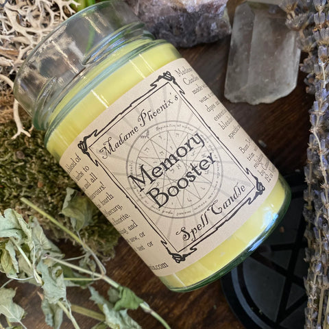 Memory Booster Student and Learning Candle by Madame Phoenix