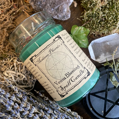 Venus Blessing Spell Candle by Madame Phoenix
