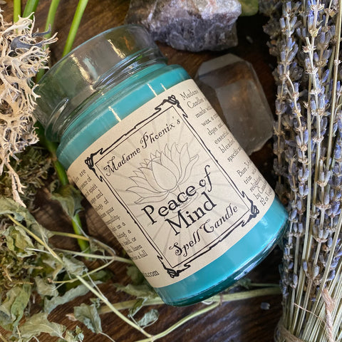 Peace of Mind Candles by Madame Phoenix (Multiple Options)