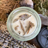 White Sage 12 oz Blessing & Cleansing Candle by Madame Phoenix