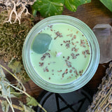 Aventurine Crystal Candle by Madame Phoenix