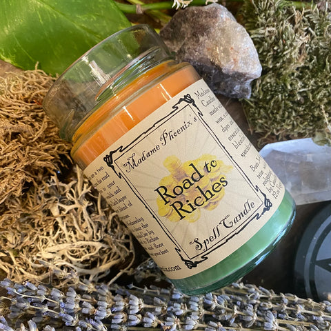 Road to Riches Candle by Madame Phoenix