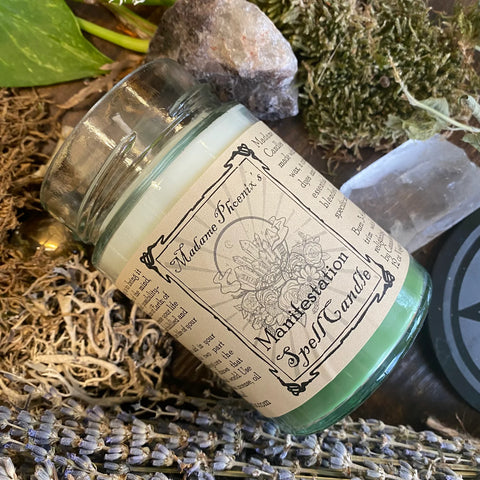 Manifestation Spell Candle by Madame Phoenix