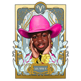 Black Celebrity Zodiac Prints (Multiple Options)