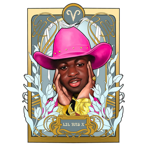 Black Celebrity Zodiac Prints (Multiple Options)