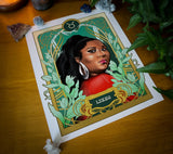 Black Celebrity Zodiac Prints (Multiple Options)