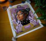 Black Celebrity Zodiac Prints (Multiple Options)