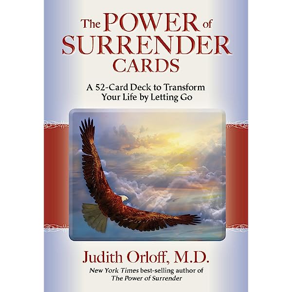 'The Power of Surrender Cards' by Judith Orloff, M.D.