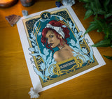 Black Celebrity Zodiac Prints (Multiple Options)