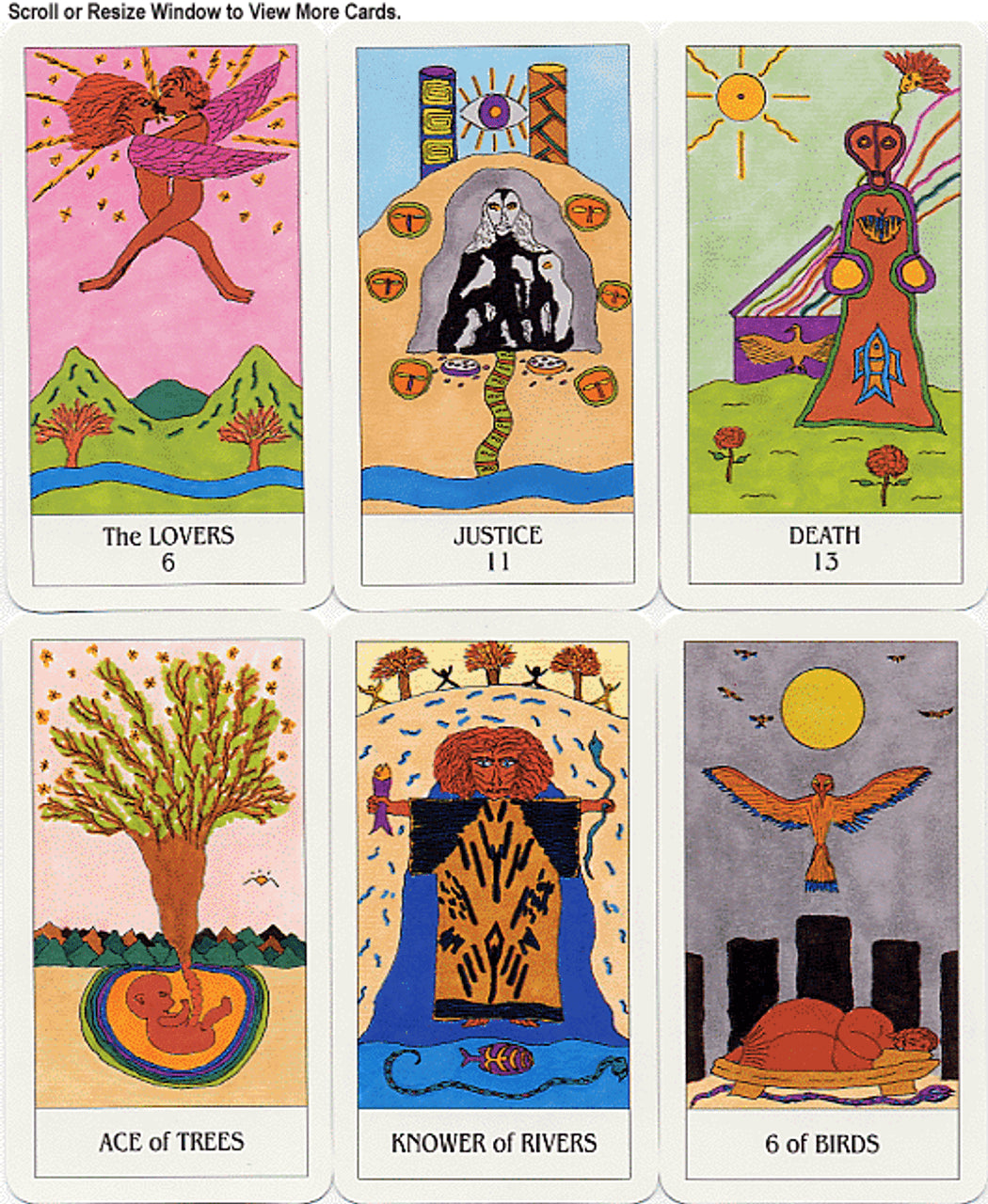 Shining Tribe Tarot by Rachel Pollack