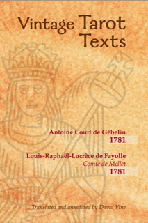 Vintage Tarot texts
