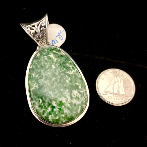 Moss Agate Pendants (Multiple Options)