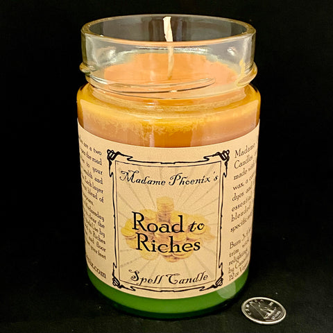 Road to Riches Candle by Madame Phoenix