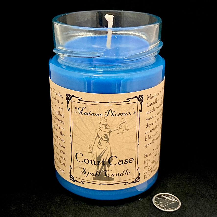 Court Case Spell Candle by Madame Phoenix