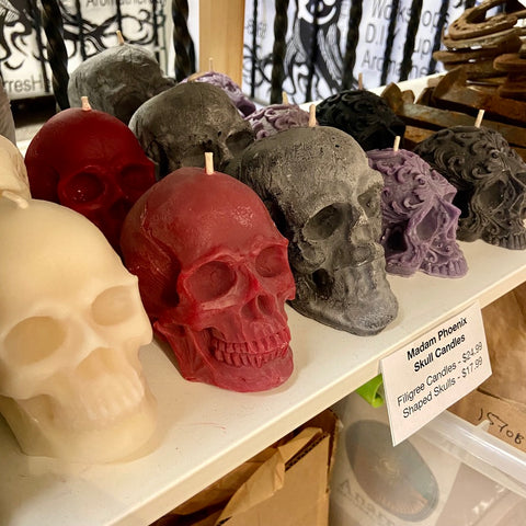 Skull Candles by Madame Phoenix (Multiple Options)