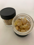 Frankincense resin with resealable jar