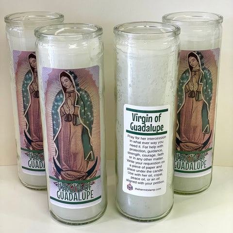 7 Day Candle - Virgin of Guadalupe