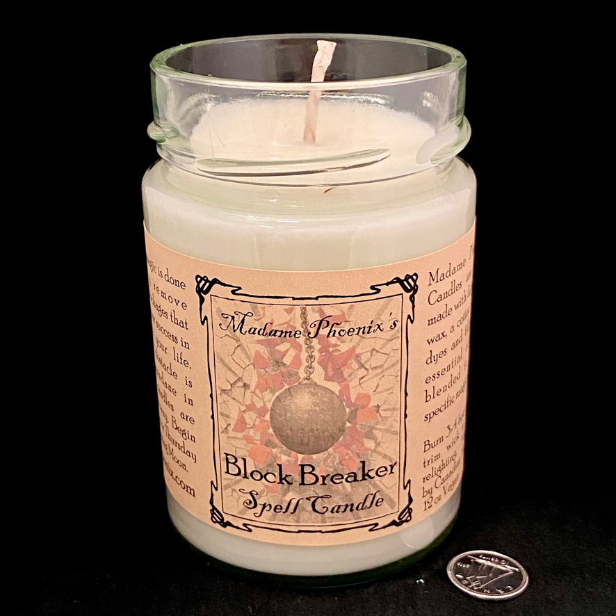 Block Breaker Spell Candle by Madame Phoenix