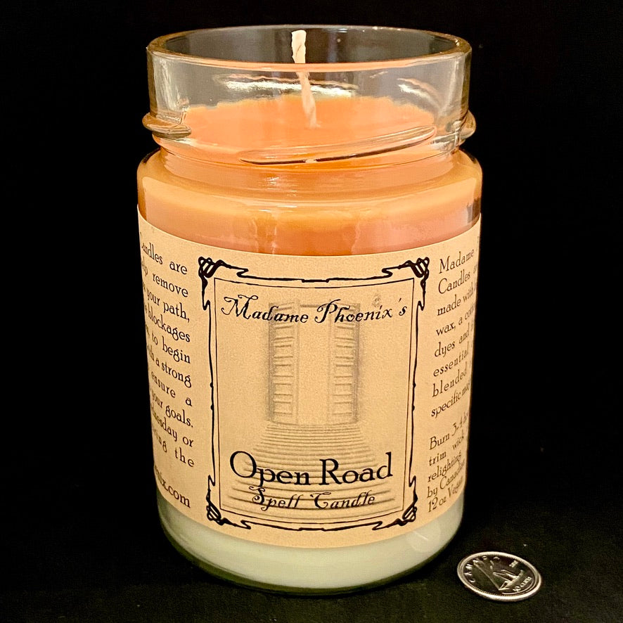 Open Road Spell Candle by Madame Phoenix