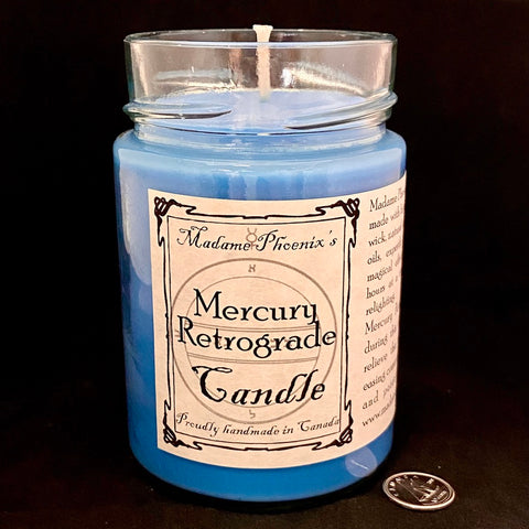 Mercury Retrograde Candle by Madame Phoenix