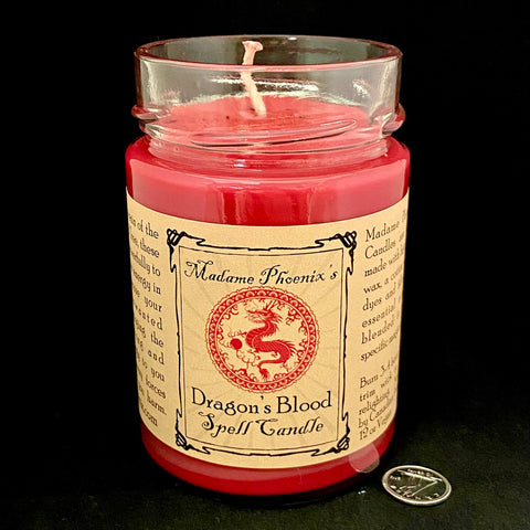 Dragon's Blood Spell Candle by Madame Phoenix