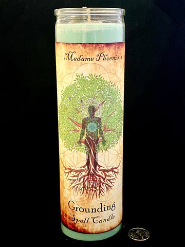 7 Day Candle - Grounding Spell Candle by Madame Phoenix