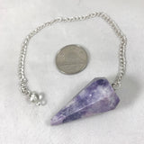 Lepidolite Pendulum (Multiple Options)