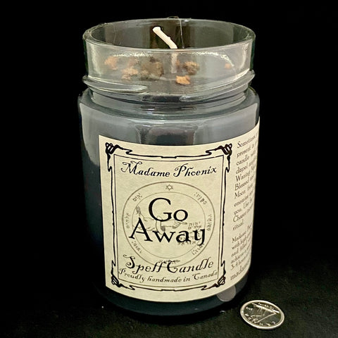 Go Away Spell Candle by Madame Phoenix