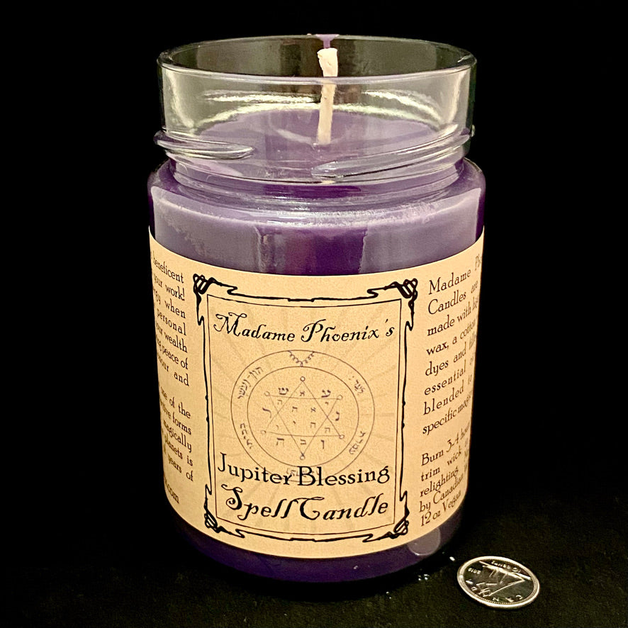 Jupiter Blessing Candle by Madame Phoenix
