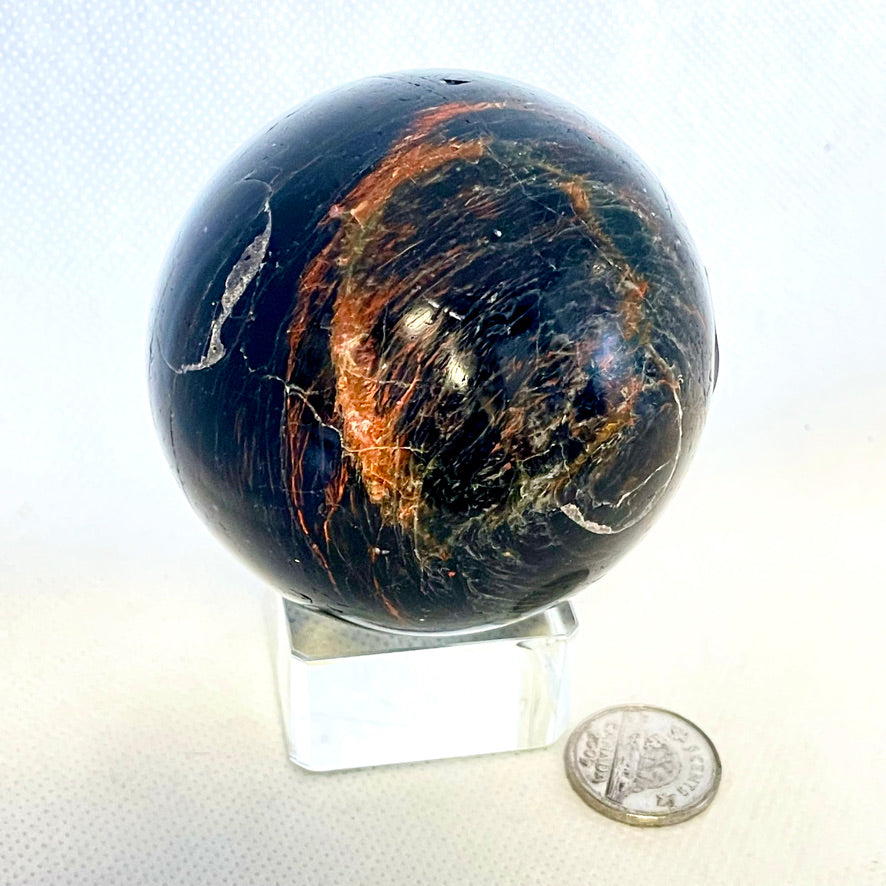 Black Tourmaline Spheres (Multiple Options)
