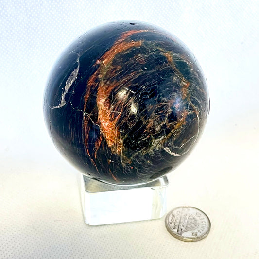 Black Tourmaline Spheres (Multiple Options)
