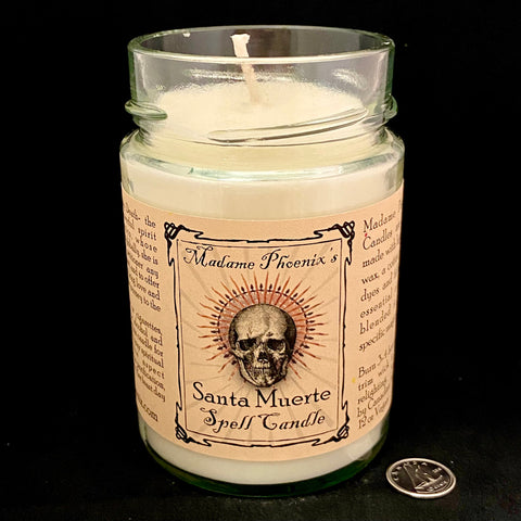 Santa Muerte Spell Candle by Madame Phoenix