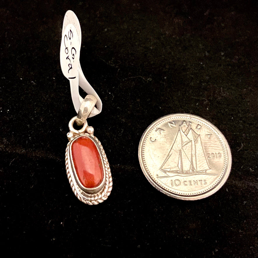 Red Coral Pendants (Multiple Options)