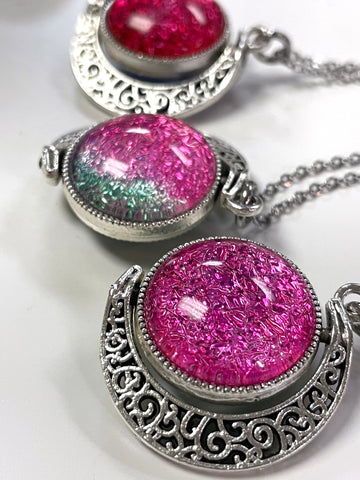 Spinning Moon Pendant (Multiple Options)
