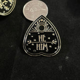 Pronoun Ouija Board Planchette Pins
