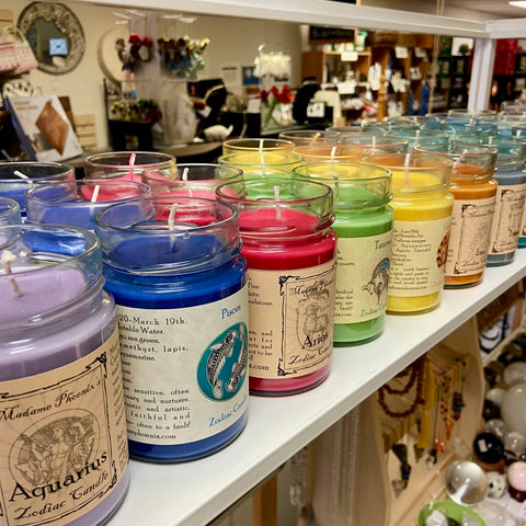 Zodiac Candles by Madame Phoenix (Multiple Options)