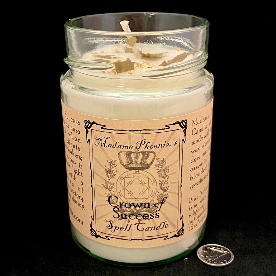 Crown of Success Spell Candle by Madame Phoenix
