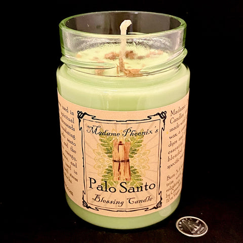 Palo Santo Aromatherapy Candle by Madame Phoenix