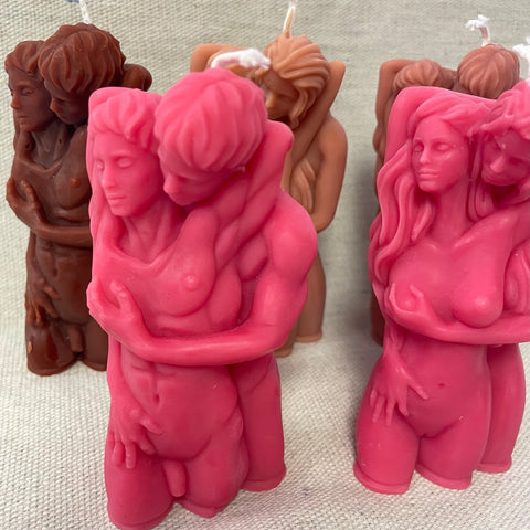 Figure Couple Candles by Madame Phoenix (Multiple Options)