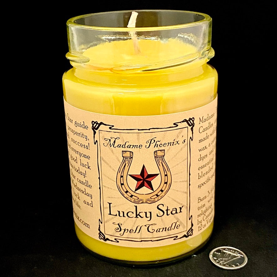 Lucky Star Spell Candle by Madame Phoenix