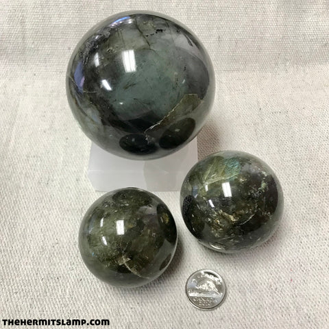 Labradorite Sphere (Multiple Options)