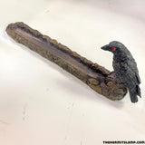 Raven Resin Incense Holder